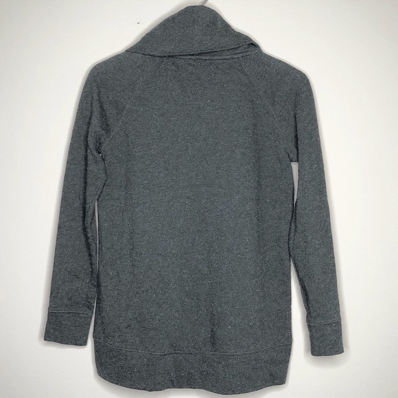 Lou And Grey Cowl Neck Gray Speckled Sweater XS - Picture 2 of 4